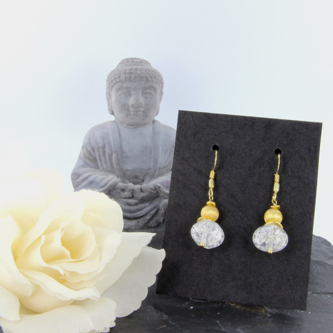 Bergkristall-gold-sechseck-Ohrhaenger