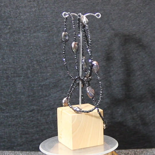 Spinell Keshi Perlen Kette für zeitlose Schönheit, Faszinierende Eleganz