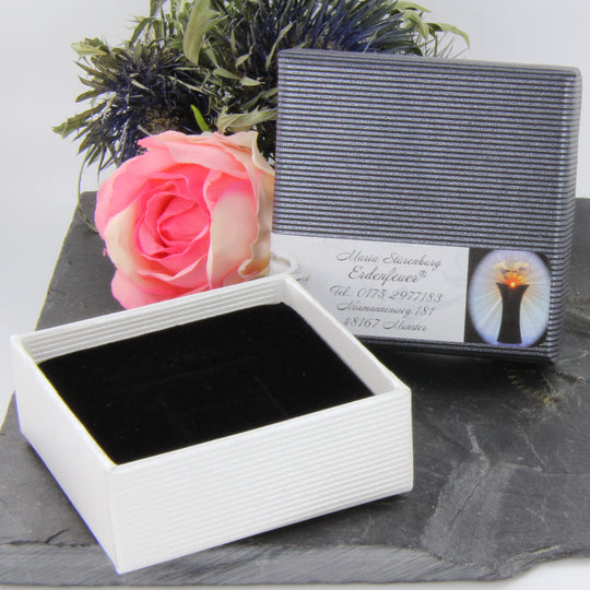 Rosenquarz Ohrringe – 925er Silber, elegante Ohrhänger mit Kettchen